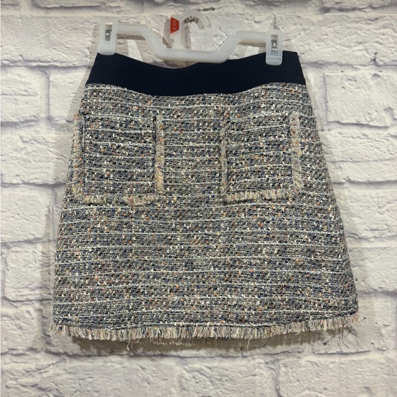 NWT Tweed J.Crew Mulicolored Mini Skirt - Picture 1 of 4